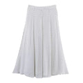 KONDALA Vintage Polka Dot Women Sets Chiffon Bow Tie Loose Blouses Loose Long Skirts Fashion 2026 Spring Summer Holiday Suits