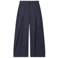 HXAO Striped Baggy Pants Women's Pants Autumn 2025 Elegant Pleated Wide Leg Oversized Trousers Ladies Fashion High Waist Pants