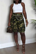 Denim Pant Women Jeans Short Pants Casual Loose Hole High Waist Straight Trousers Y2k Streetwear Elegant Splice Work Casual