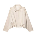 MUJER 2025 Suede Bomber Jackets for Women Outerwears Oversized Jacket Woman Streetwear Zip Women's Coats Padded Varsity Jackets