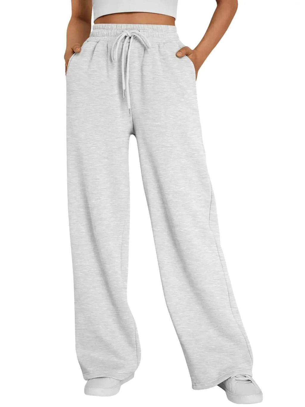Straight Wide Leg Loose Pant Women Fahsion 2026 Spring Summer New Baggy Sweatpants High Waist Csual Street Pants Chic Trousers