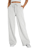 Straight Wide Leg Loose Pant Women Fahsion 2026 Spring Summer New Baggy Sweatpants High Waist Csual Street Pants Chic Trousers