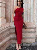 Summer Women' Maxi Dresses Sexy Split Fashion Sleeveless Backless Slim Dress Female Casual Streetwear Club Elegant Party Dresses