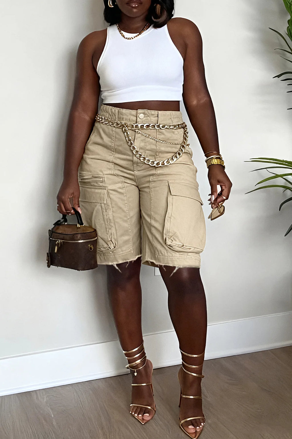 Denim Pant Women Jeans Short Pants Casual Loose Hole High Waist Straight Trousers Y2k Streetwear Elegant Splice Work Casual