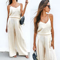 2026 Summer European and American Sports and Casual Women's Suit Two-piece Set